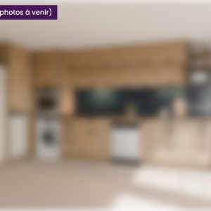 Image floutée en attente des photos finales du projet de cuisine livrée à Villeurbanne – Ateliers Mobila
